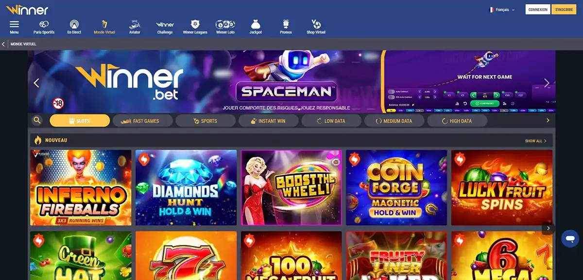 Winner Bet RDC - Paris Sportifs | Inscrivez-vous et Gagnez