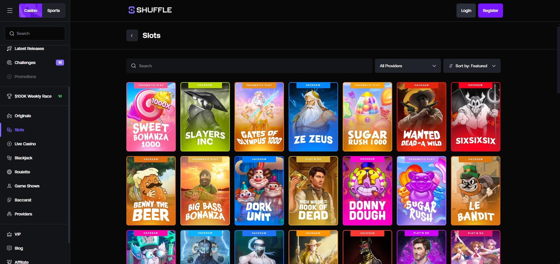 Shuffle Crypto Casino Review 2026 | Cryptomaniaks