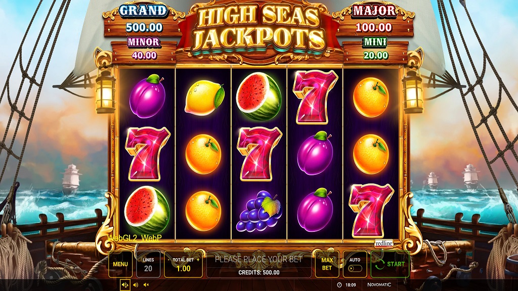 High Seas Jackpots Slot > Review and Free Play Demo