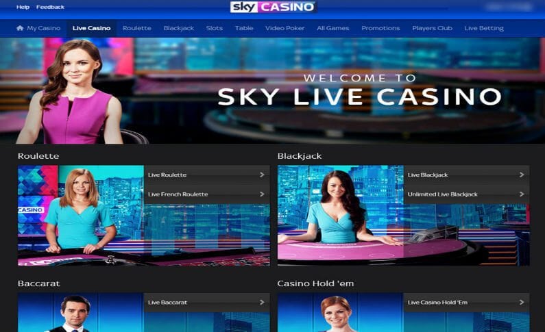 Sky Live Casino: Award-Winner at EGR - HitCasinoBonus.com