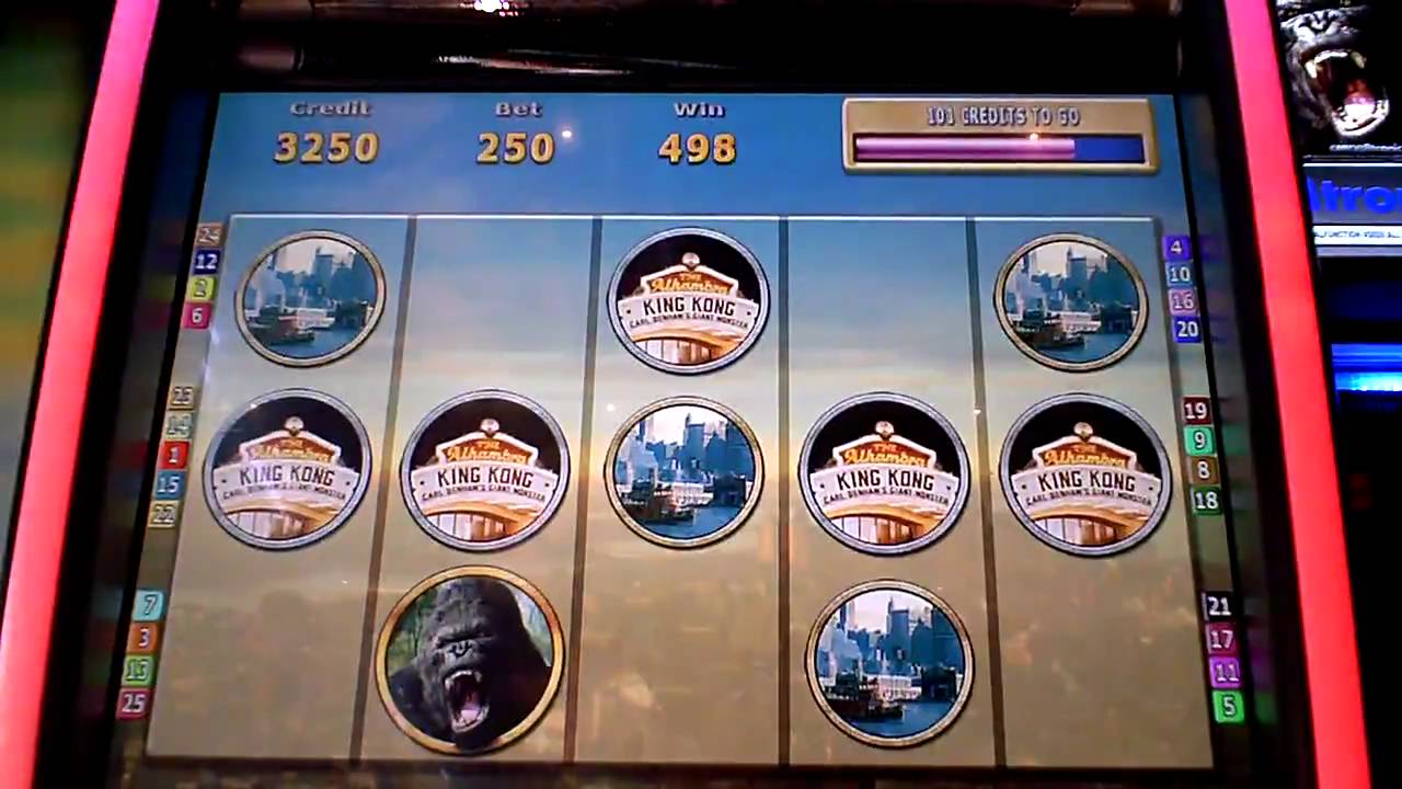 King Kong Cash penny slot bonus win - YouTube