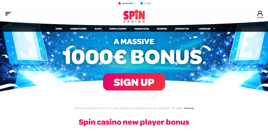 Spin Casino Review | Now with More Bonuses Than Ever