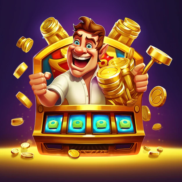 Slot Machine Cartoon