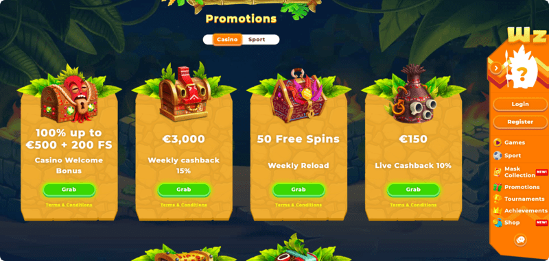 Wazamba Casino Review - Online Casino Ireland in 2024