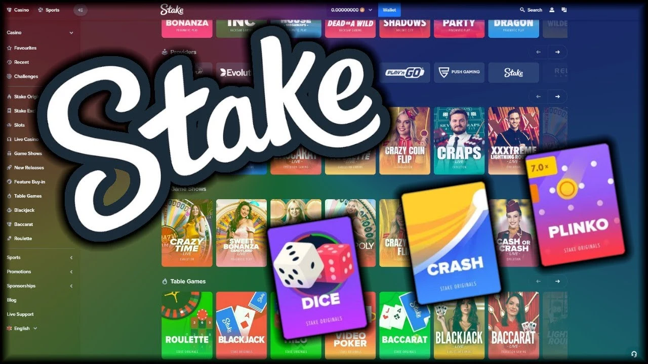 Play online and Win Big at Stake Casino: Free Spins, demo games, bonuses