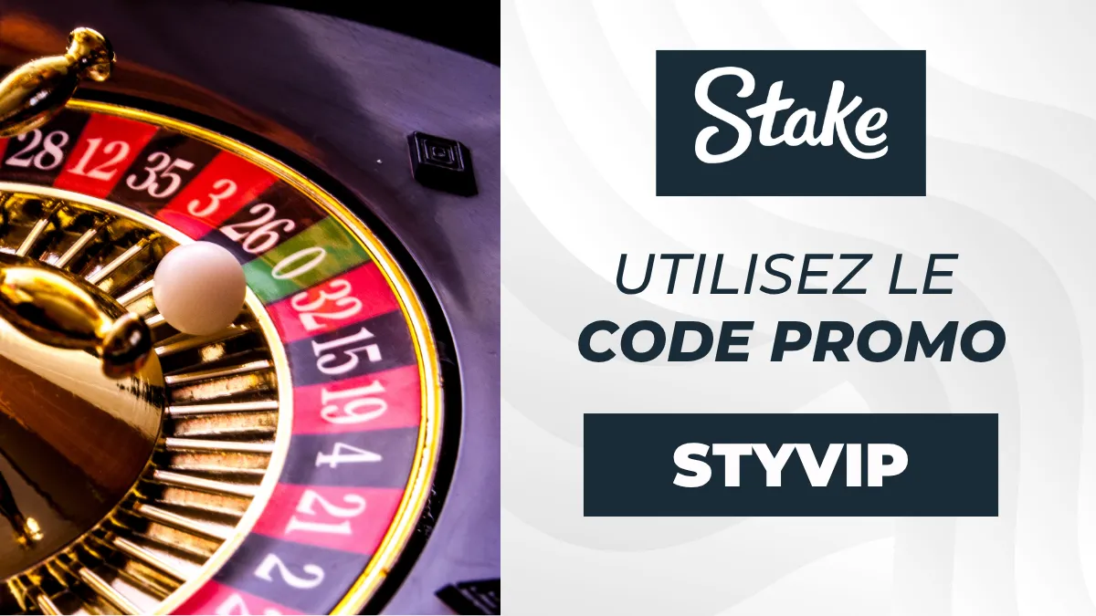Code Promo Stake Canada STYVIP - $1000 Offerts en Janvier 2026