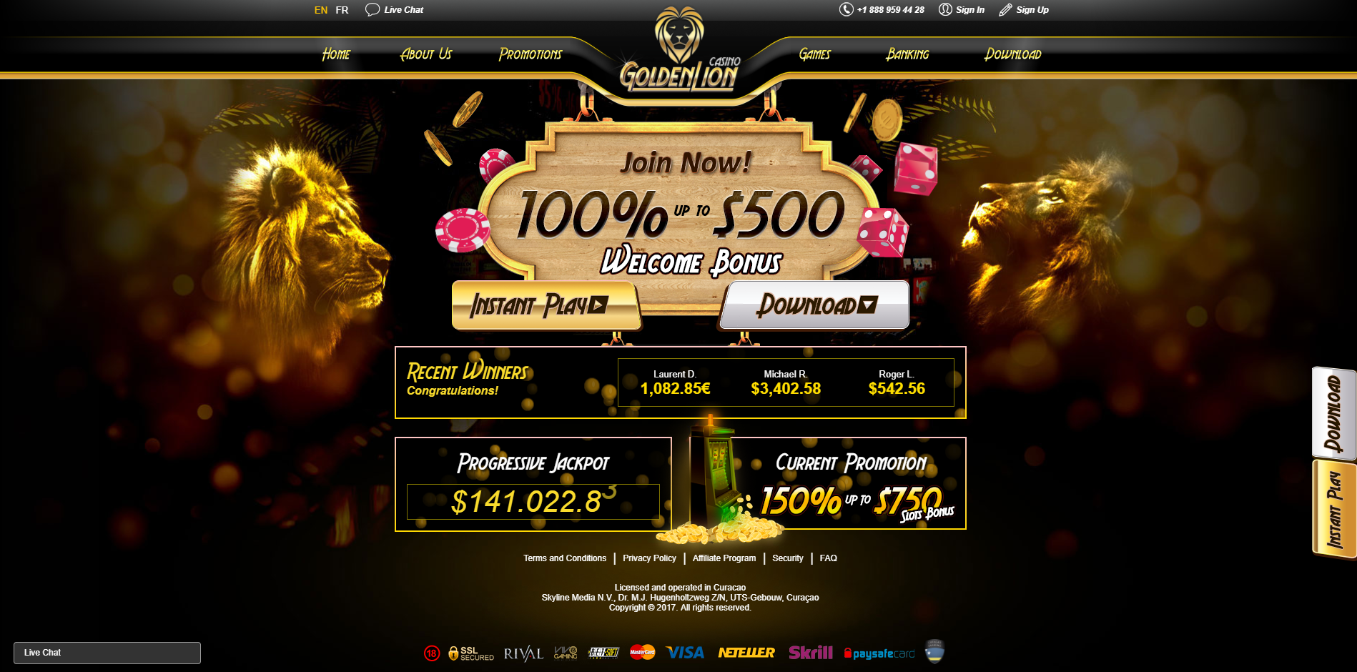 Golden Lion Casino Review 2025 - Detailed Assessment of Golden Lion