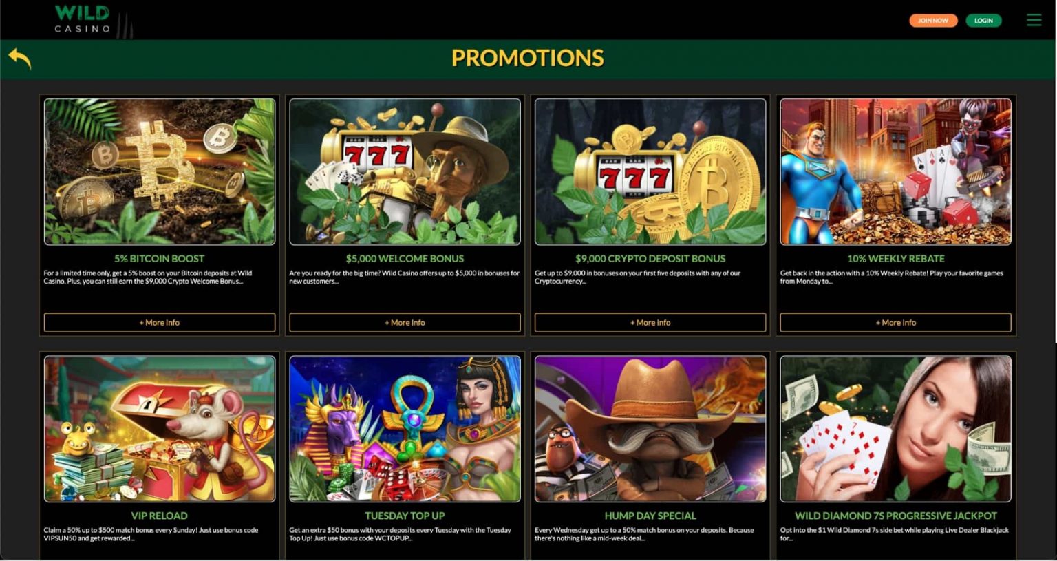 Wild Casino Review 2022 – Get No Deposit Bonus & Free Spins