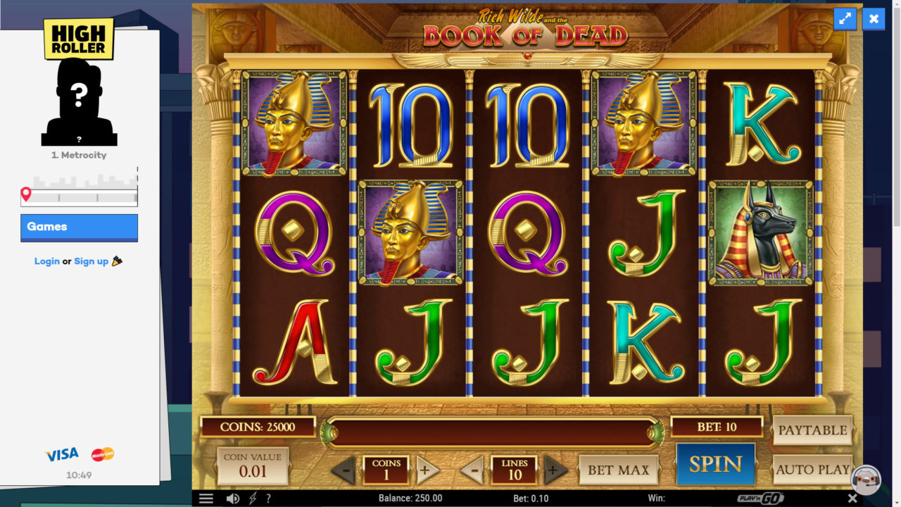 High Rollers Online Casino - treeprint