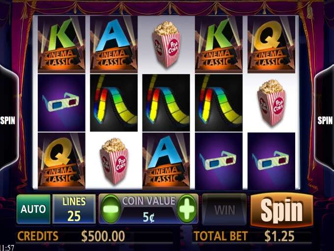 Classic Cinema Slot By Multi Slot Casinos » Review + Demo Game