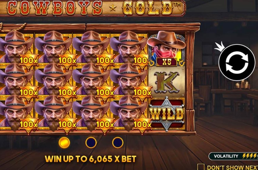 Cowboys Gold Slots en Gokkasten bij OneCasino