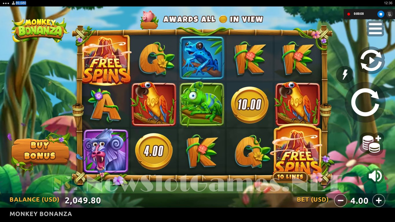 Monkey Bonanza Slot Review & Demo by Games Global - Play Free Online