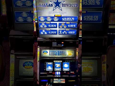 DALLAS COWBOYS SLOT MACHINE | Honey Slots #vegas #casino #money - YouTube