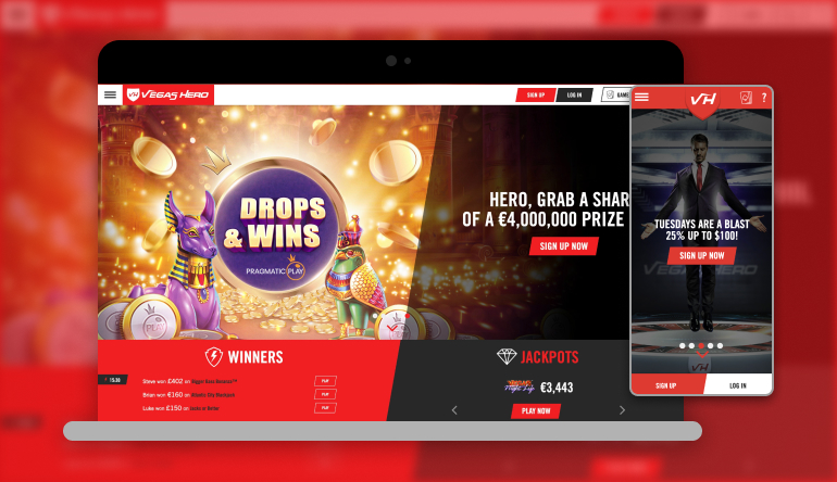 Vegas Hero Casino Review | What we discovered! (Updated)