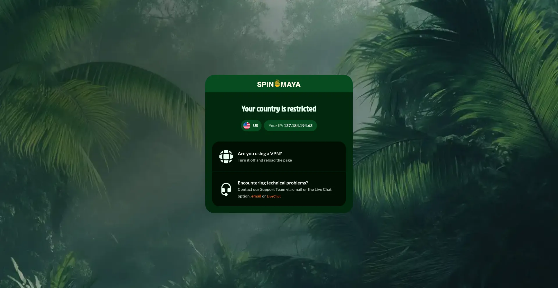 Spinmaya.com Review: Low Trust Online Casino, Trust Score 61/100