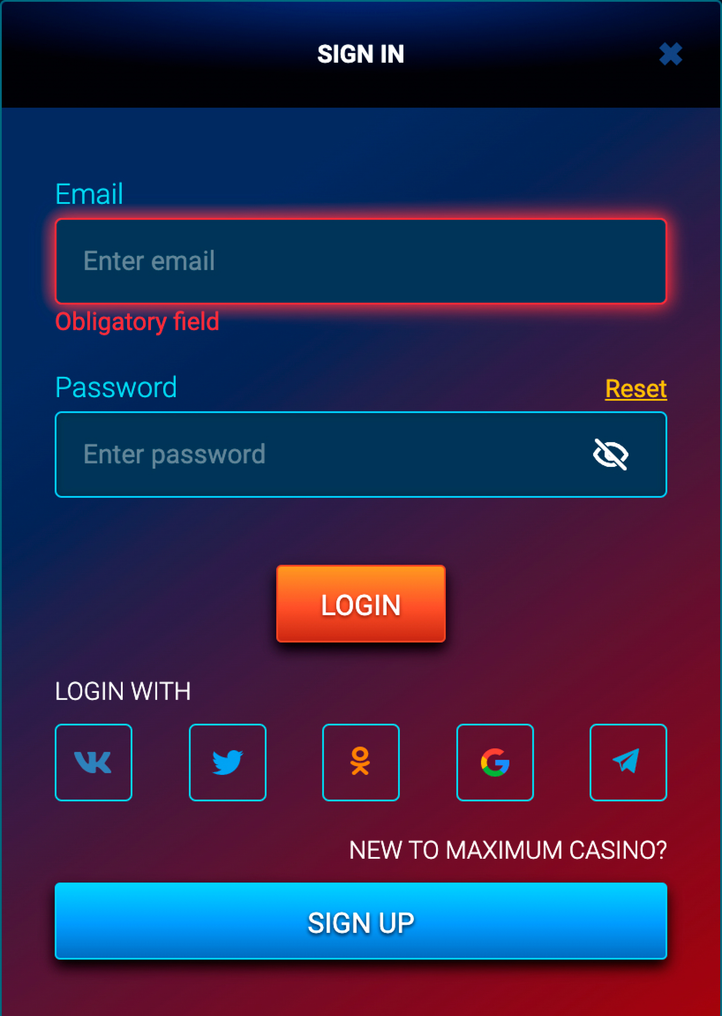 Maximum Casino Login ☘️ Sign Up Now