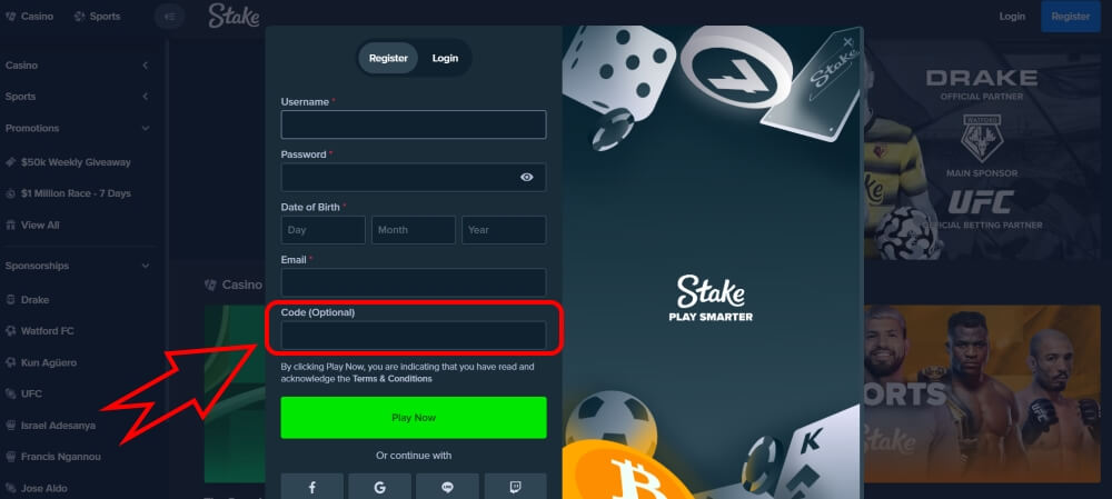 Stake Promo Codes - Stake Casino Promotions