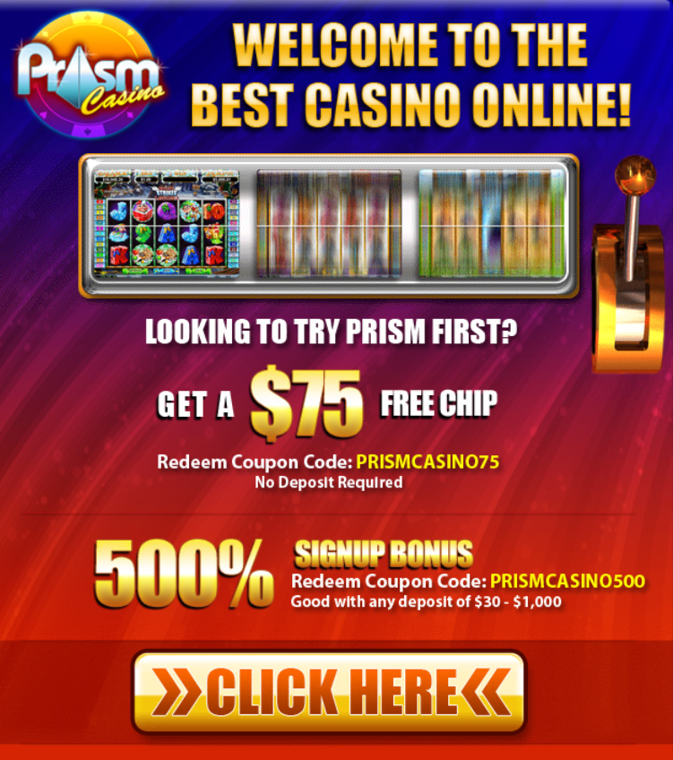 Prism Mobile Casino - $50 Free No Deposit Prism Mobile Bonus