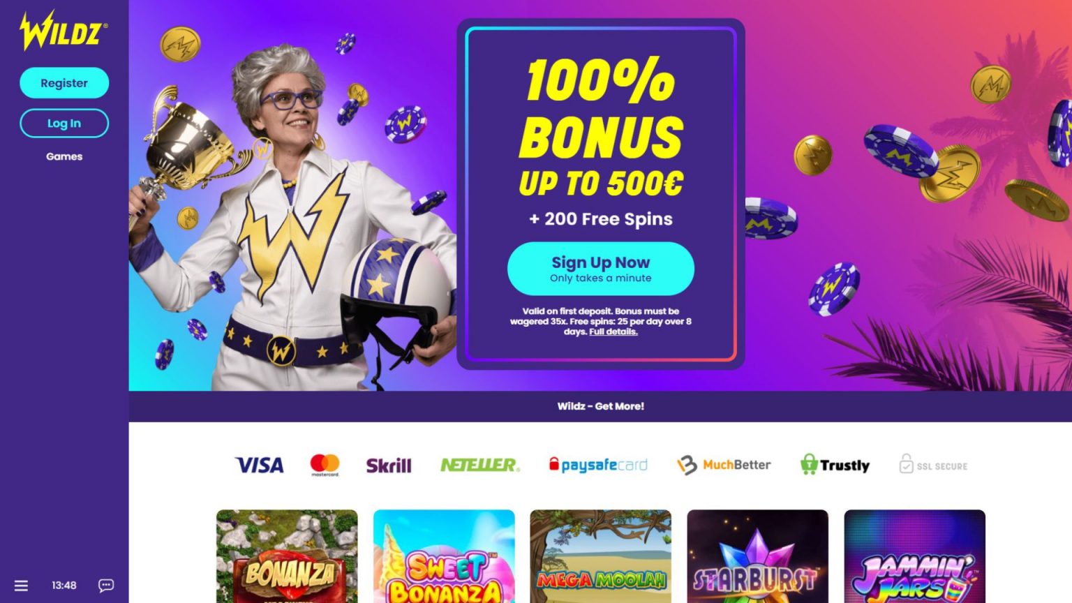 Wildz Casino Review – Quality Games in a Superb Setting