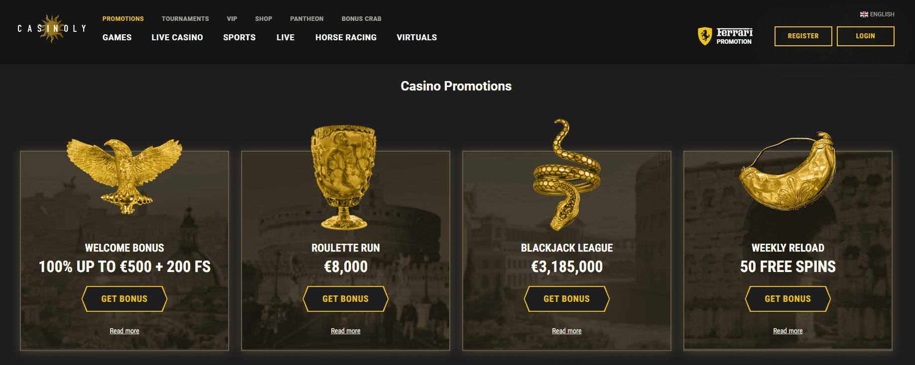 Casinoly Casino Play Online Casino Games 2024