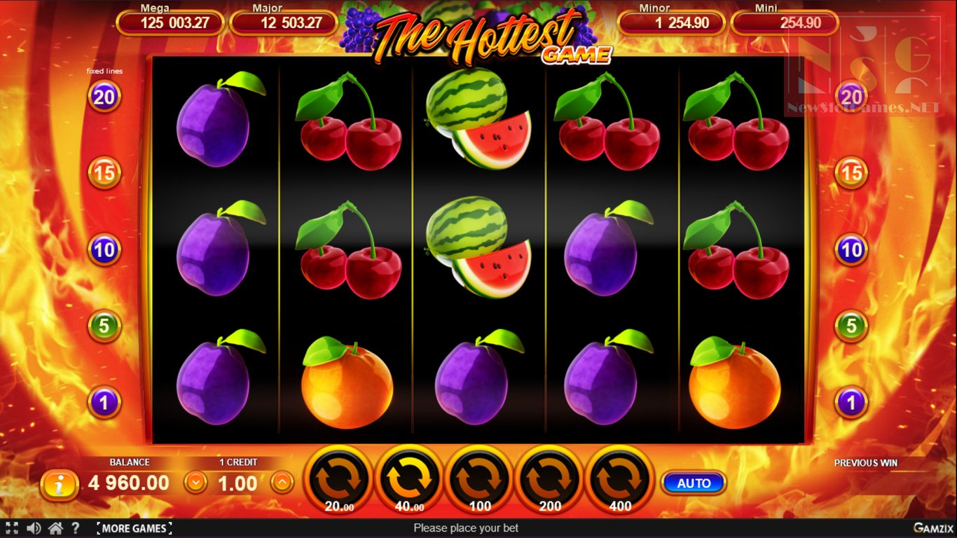 The Hottest Game Slot (Gamzix) Review 2024 & Demo Game