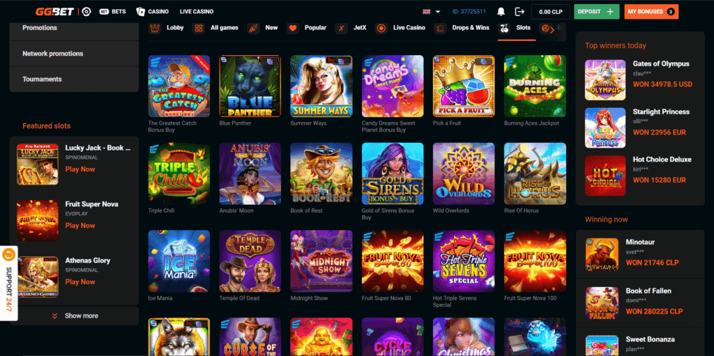 ¡Aprovecha el bono GGBet de 1500 USD y 500 giros gratis!