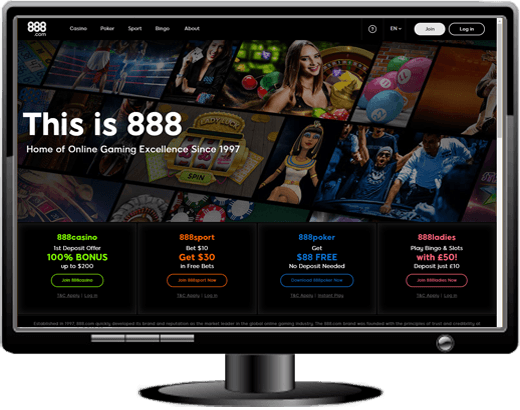 888 Casino | EXCLUSIVE NEW $1500 Sign Up Bonus