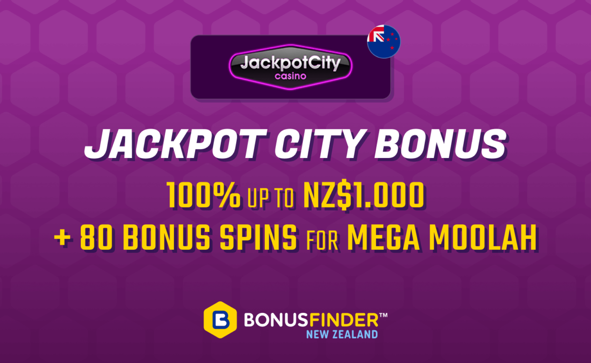 Jackpot City Casino NZ 🎖️ 80 Free Spins for $1
