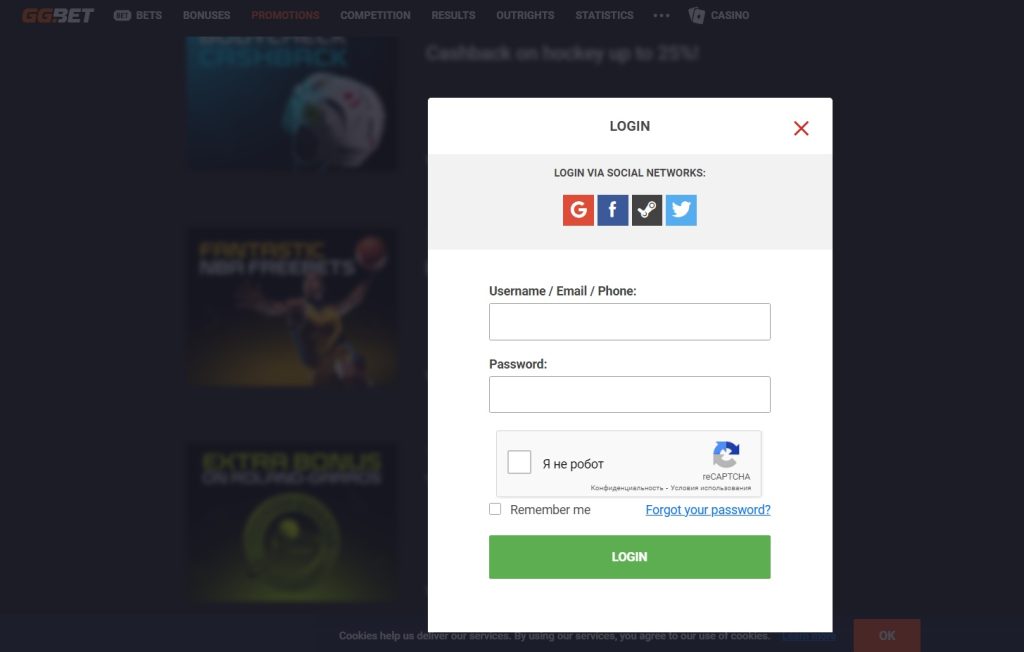 GGBET - Casino Online Betting on Esports and Sports - 200$ Bonus