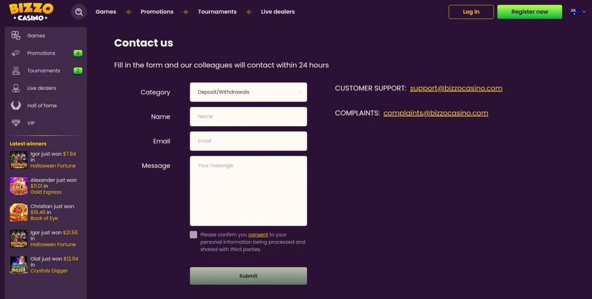 Bizzo Casino Kod Promocji 2025 ️ Perfekcyjny System Kodowania Promocji ...