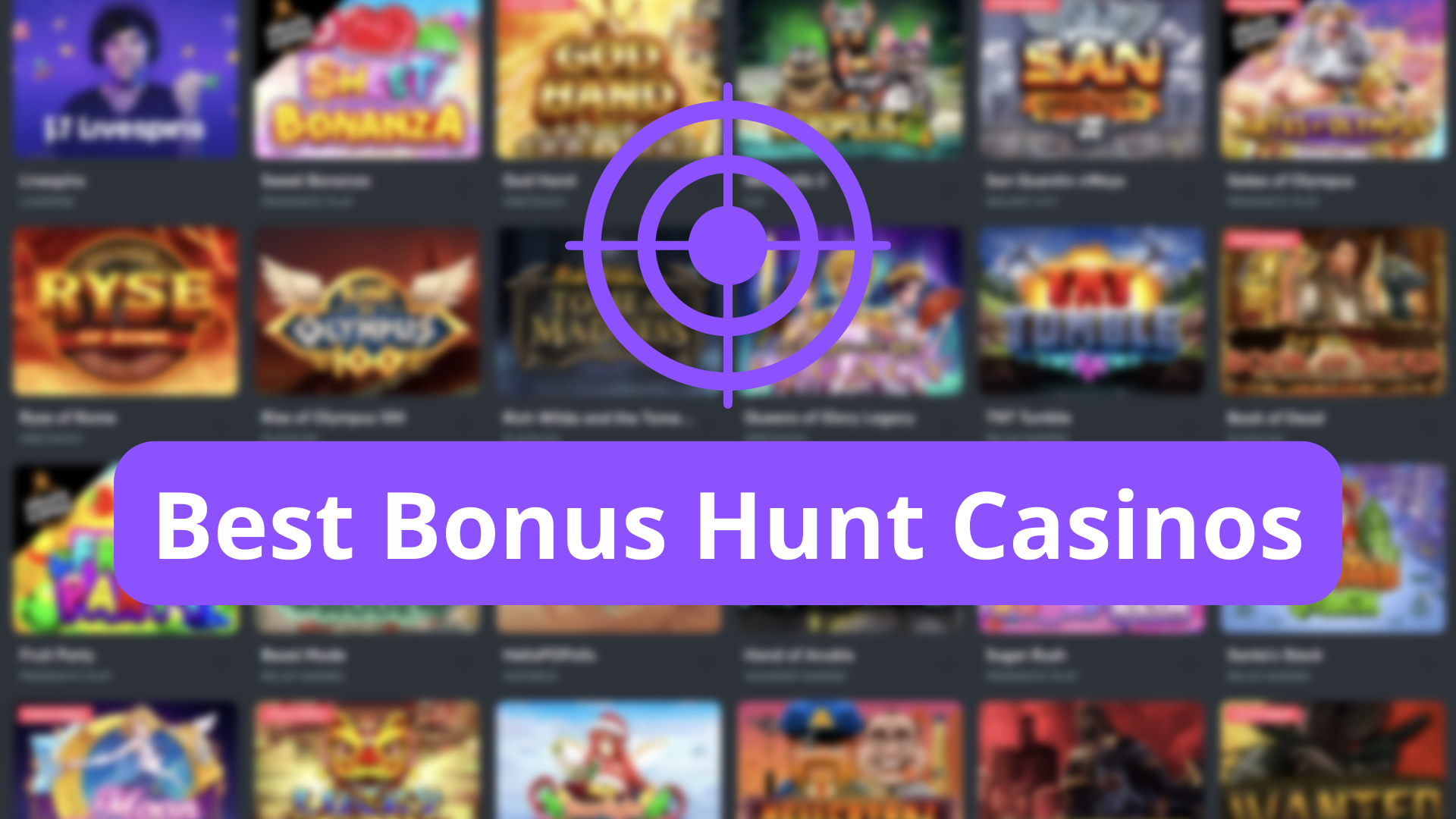 Best Bonus Hunt Casinos 🕵 TOP Bonus Hunt Slots 🆕