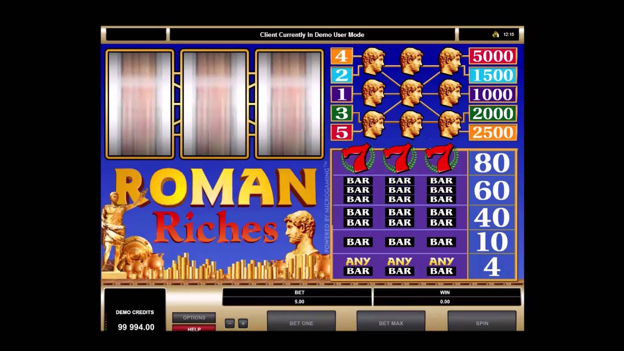 Roman Riches Slots - Bitcoin Casino Games - YouTube
