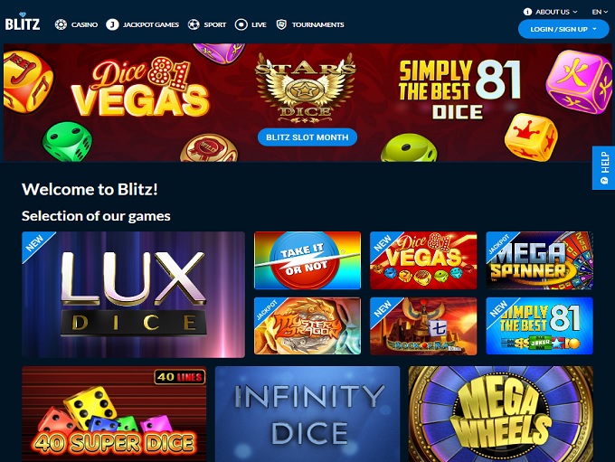 Blitz Casino Online Casino Review