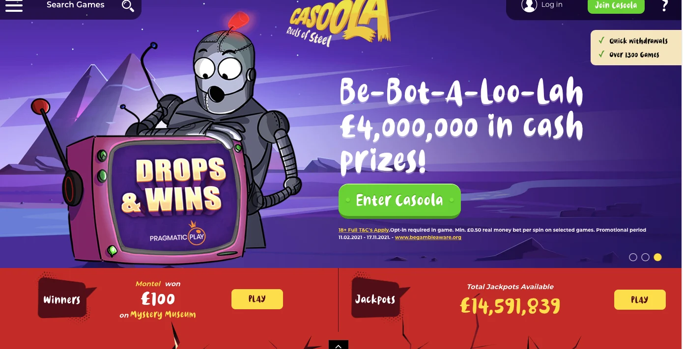 Casoola | Sister Sites & Bonuses For 2025 | Slotfruit