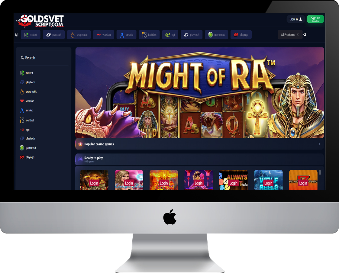 Goldsvet 1Win casino script with1095 popular games - Try our demo