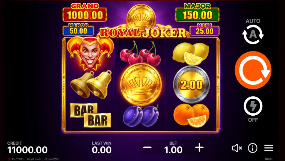 Royal Joker Hold and Win (Playson) Slot Review | Demo & FREE Play