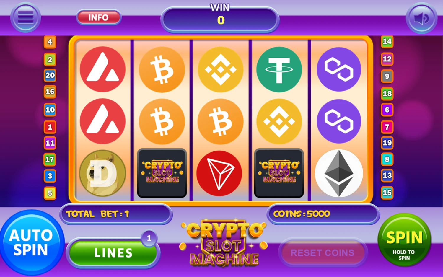🕹️ Play Crypto Slot Machine Game: Free Online Cryptocurrency Slot ...