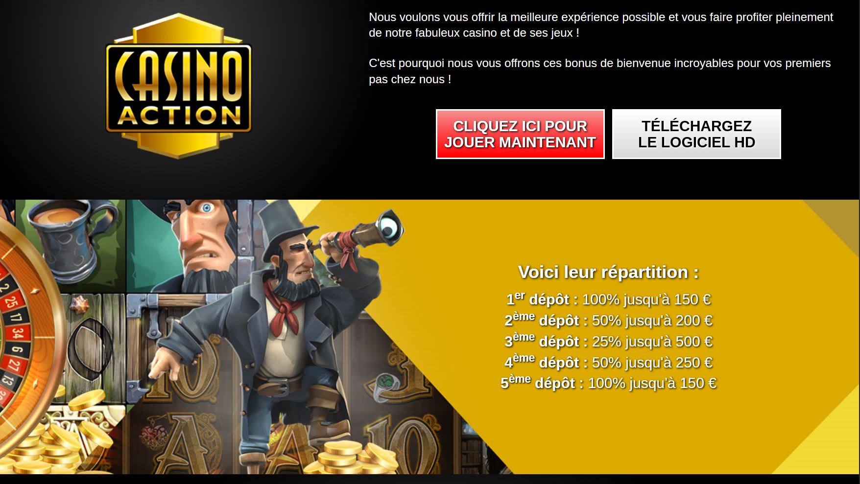 Casino Action - Captain Casinos