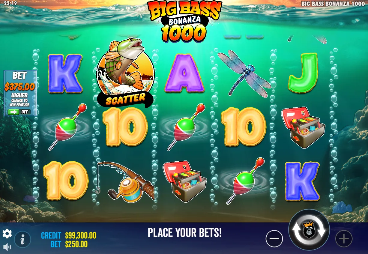 Big Bass Bonanza 1000 Slot (Reel Kingdom) - Demo & Review
