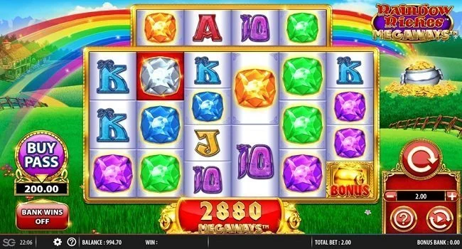 Rainbow Riches Megaways (Barcrest) Slot Review-Casino Vizz