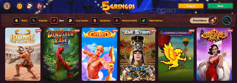 5Gringos Casino Review & Test | Pros & Cons + Rating | 2022