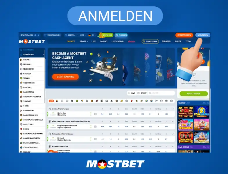 Mostbet - offizielles Online-Casino in Deutschland