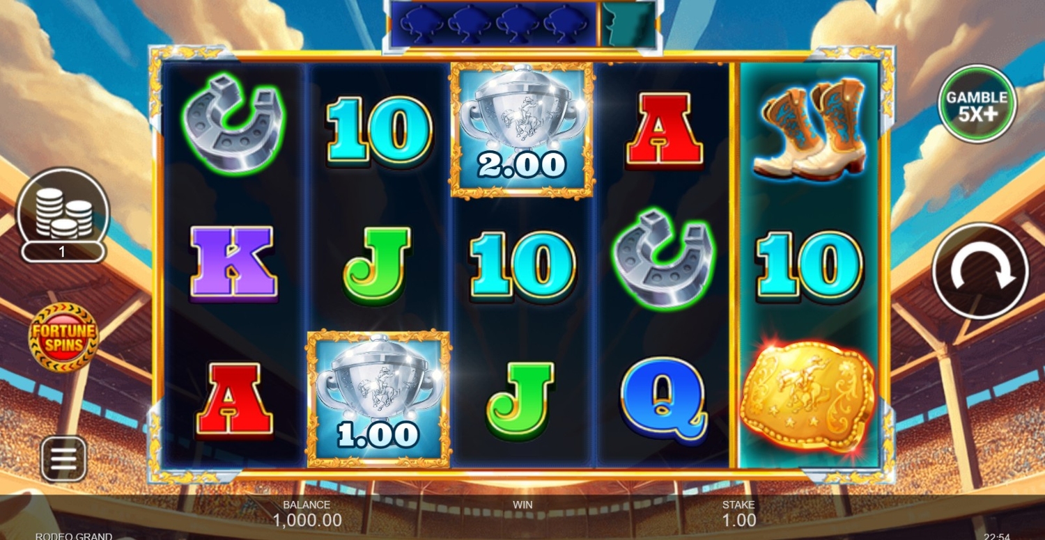 Rodeo Grand Demo – Play Slot Game [100% Free]