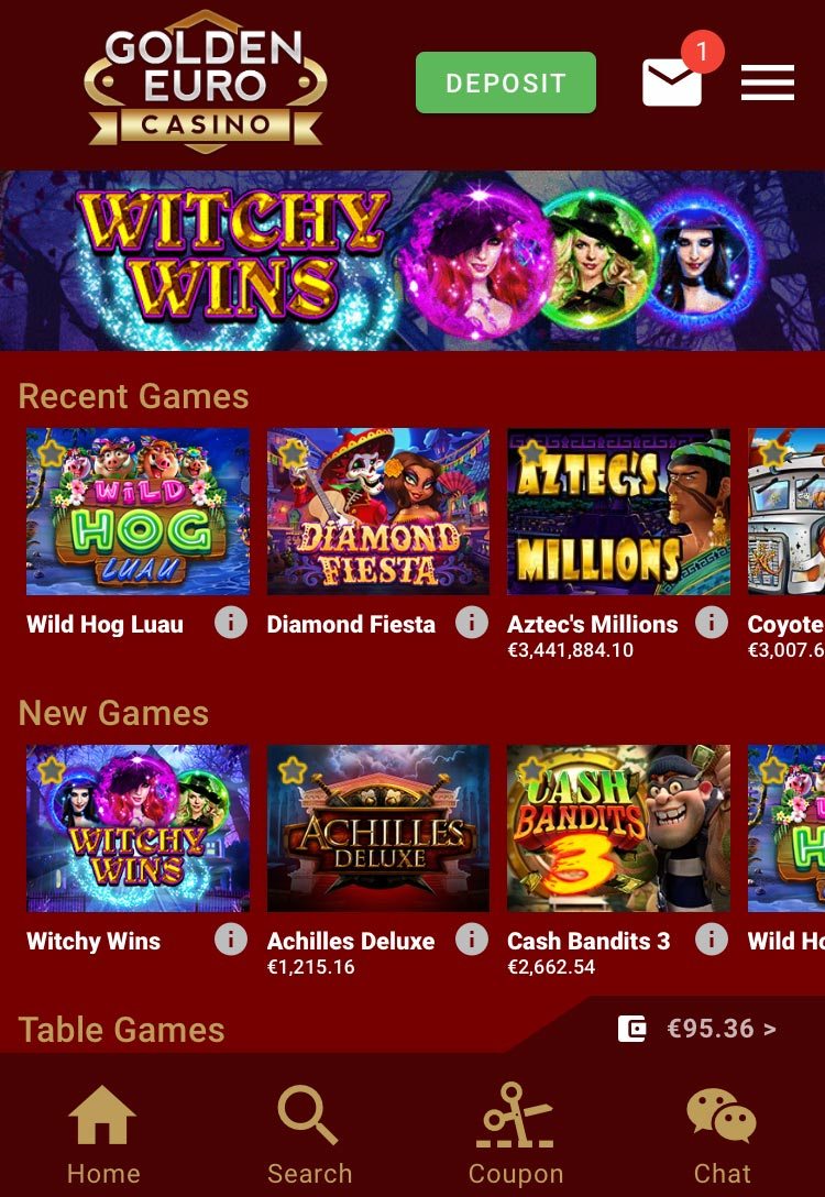 Golden Euro New Mobile Casino - Golden Euro Casino