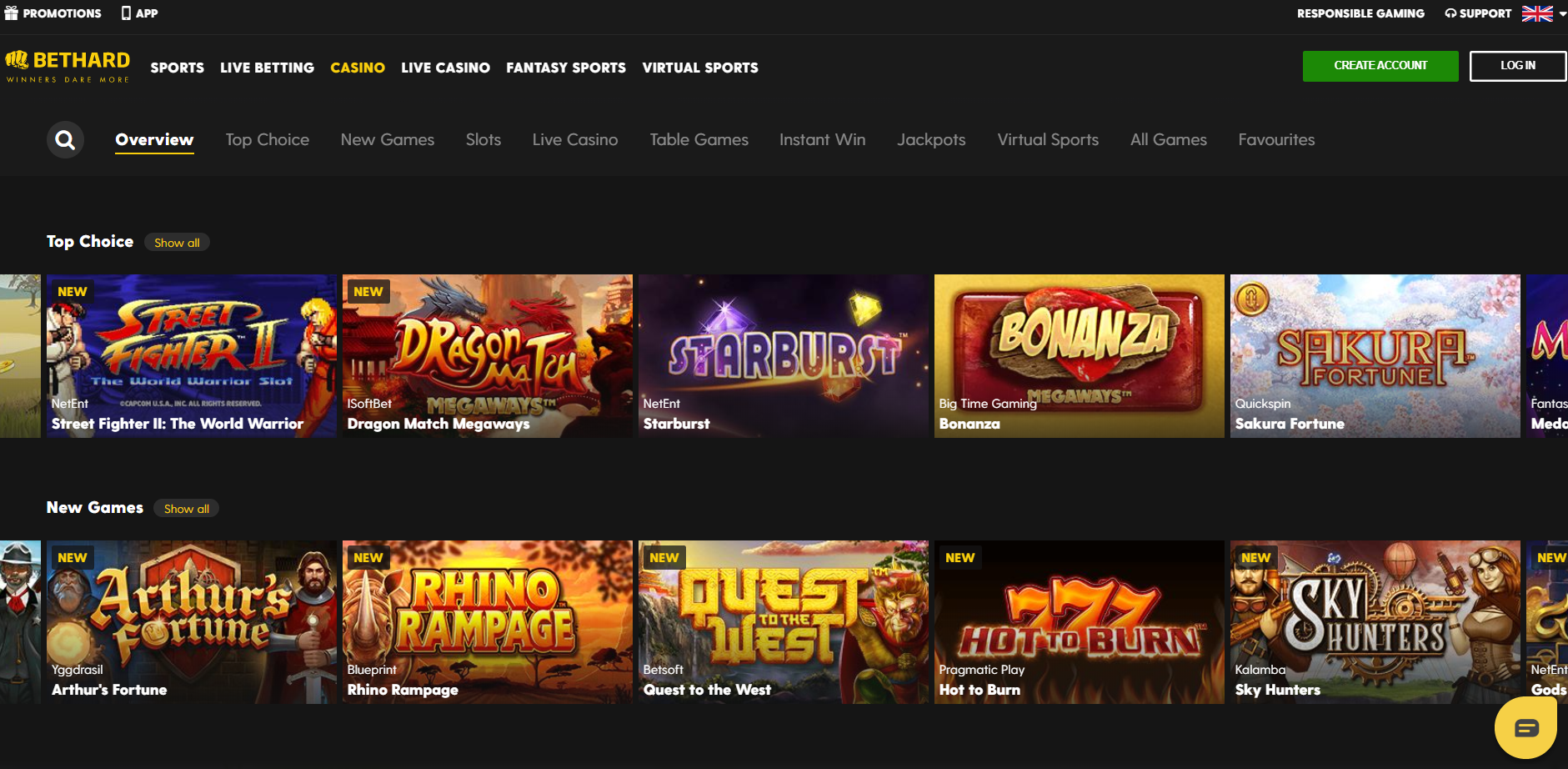 Bethard Casino Review & Bonus Codes 2024 | Pokerlistings