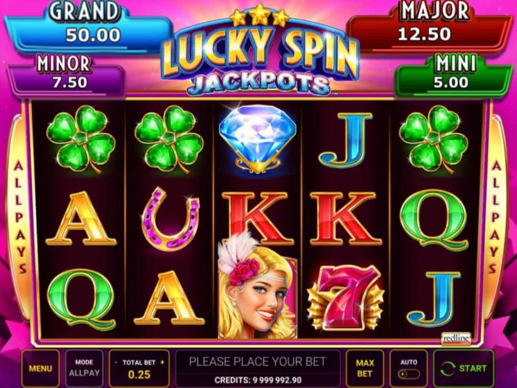 Lucky Spin Jackpots Slot Free Demo Play or for Real Money - Correct Casinos