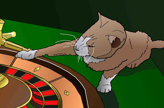 Dragon Casino: Casino cat spins roulette wheel