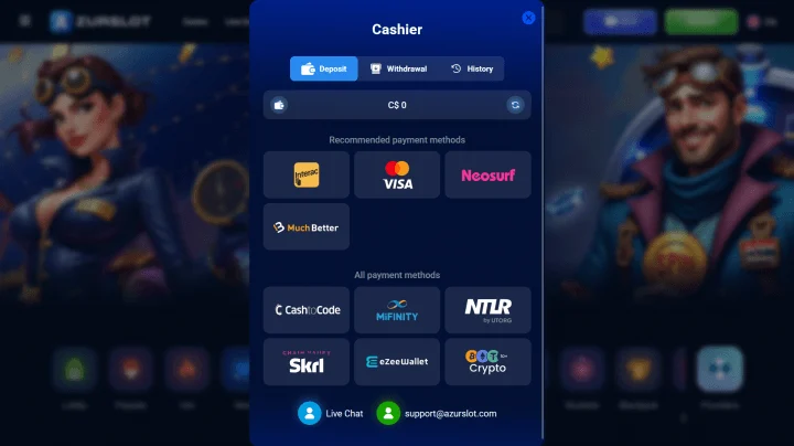 AzurSlot Casino Review | Bonuses, Promotions, Games