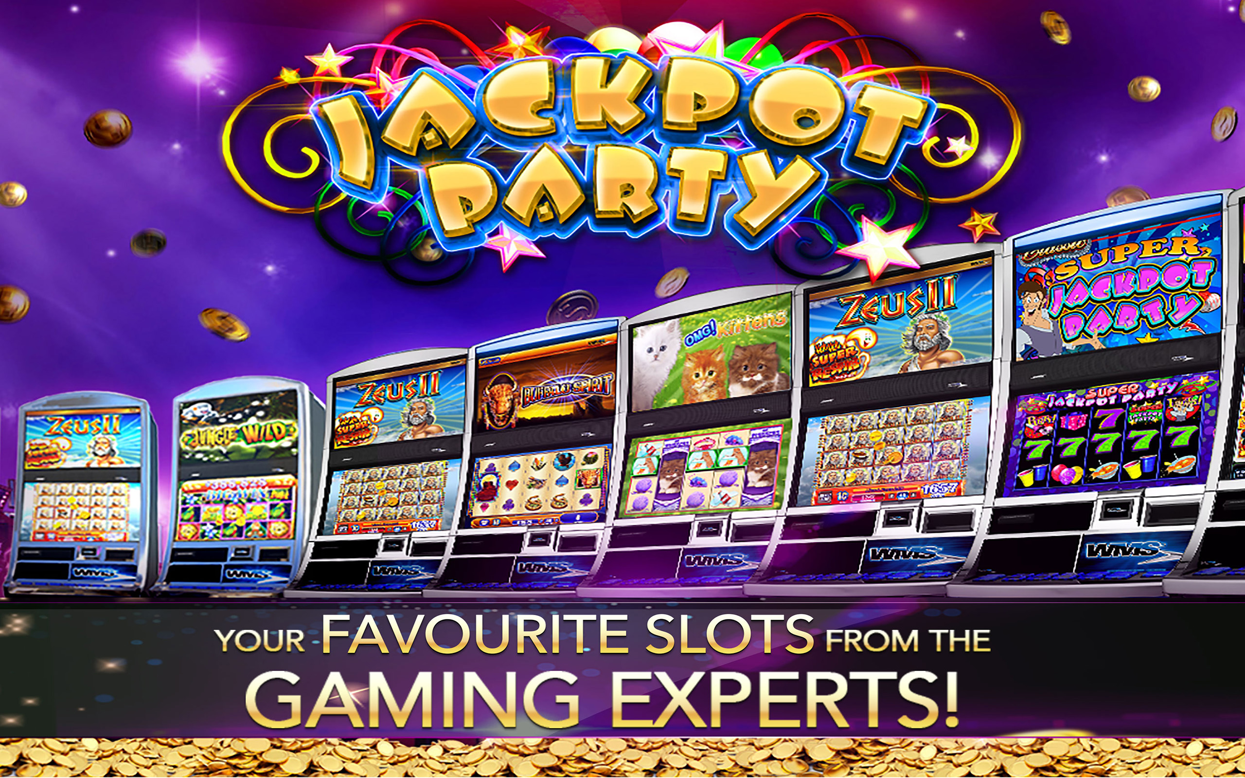 Jackpot Party Casino Slots - Free Vegas Slot Games HD: Amazon.com.au ...