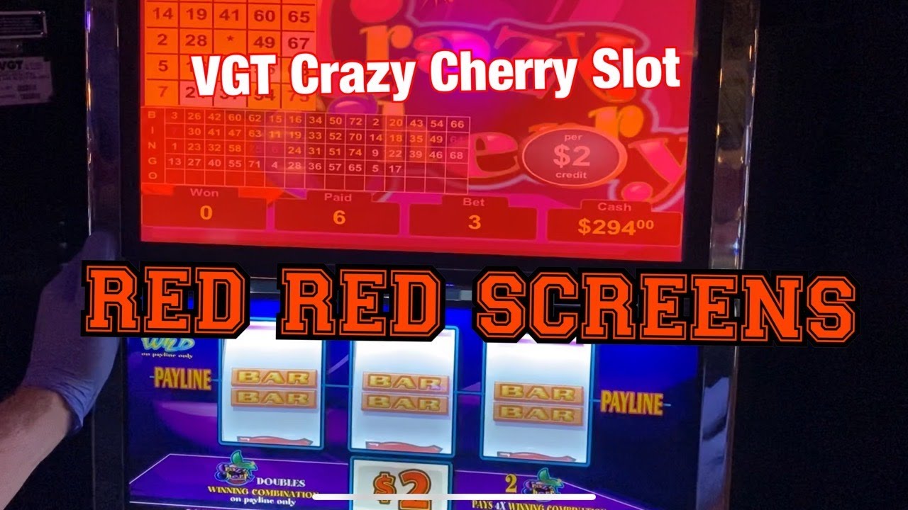 VGT RED RED SCREENS! CRAZY CHERRY & POLAR HIGH ROLLER SLOTS! WINSTAR...